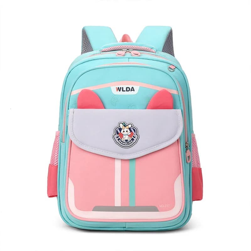Sac à Dos Scolaire Enfant Design Oreilles Ergonomique Tissu imperméable